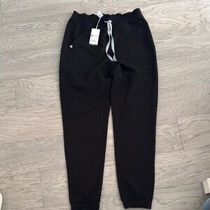 Figs Black Joggers